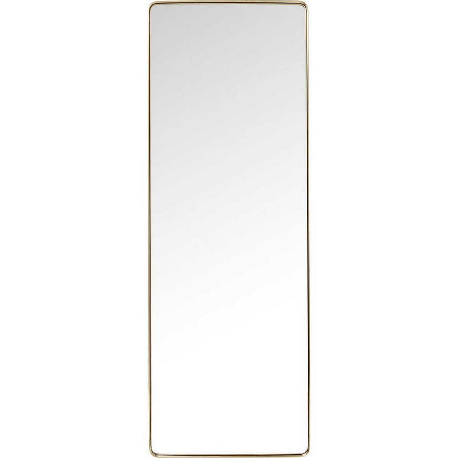 Spiegel Curve Rectangular Brass 200x70cm
