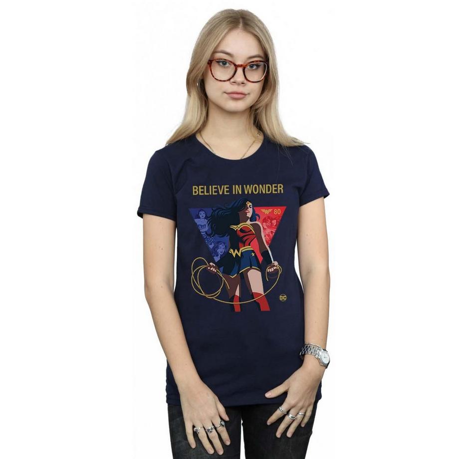 DC COMICS 80th Anniversary Believe In Wonder T-Shirt  