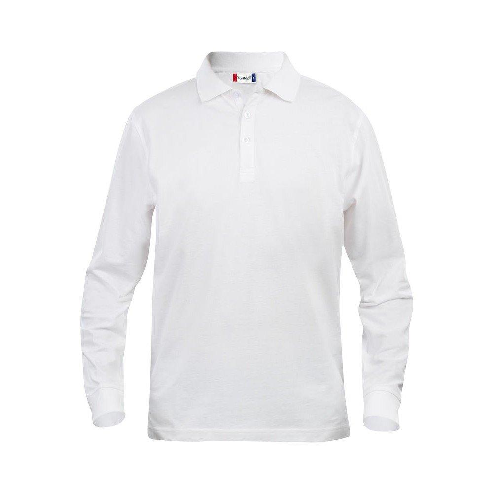 Image of Classic Lincoln Poloshirt Langärmlig Herren Weiss XXL