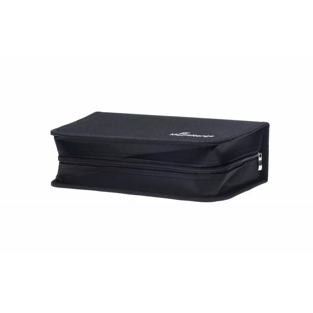 MediaRange BOX55 CD bag Black Nylon holds 96 discs W289xH88xD168mm
