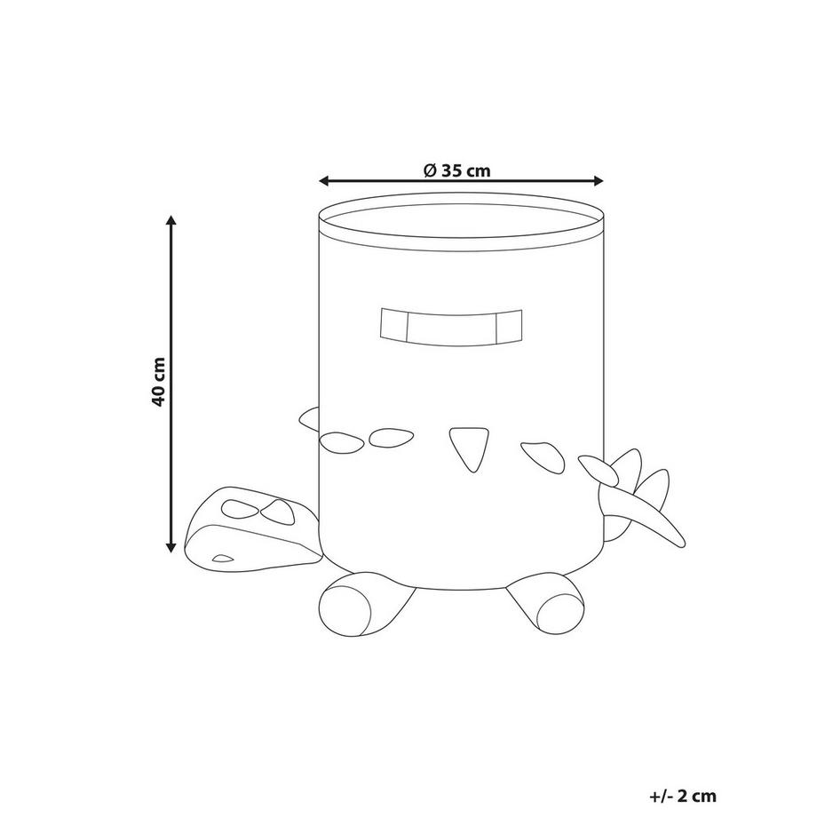 Beliani Korb aus Baumwolle Modern BAGNU  
