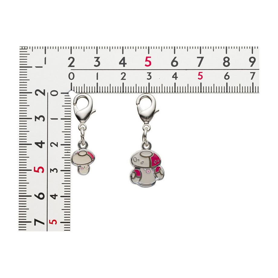 Pokémon  Pokemon Center - Foongus, Amoonguss Schlüsselanhänger - 2 Stück 