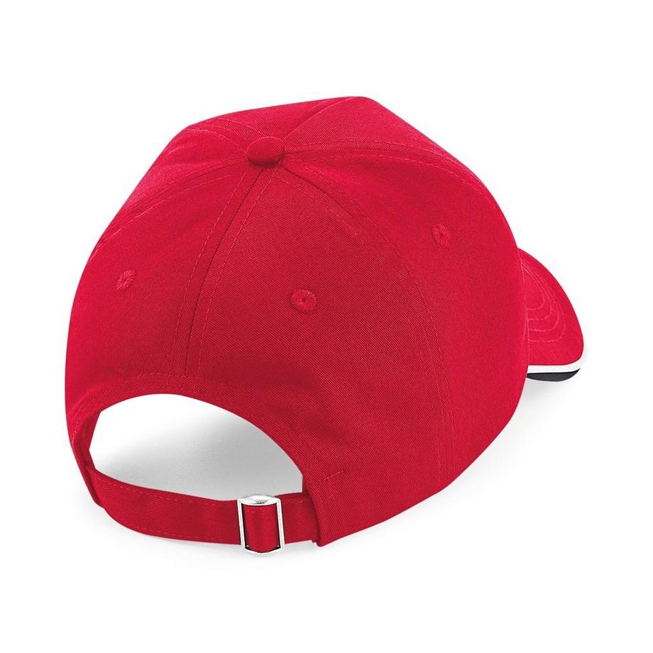 Beechfield Authentic Casquette Baseball 5 Panneaux Passepoilée  
