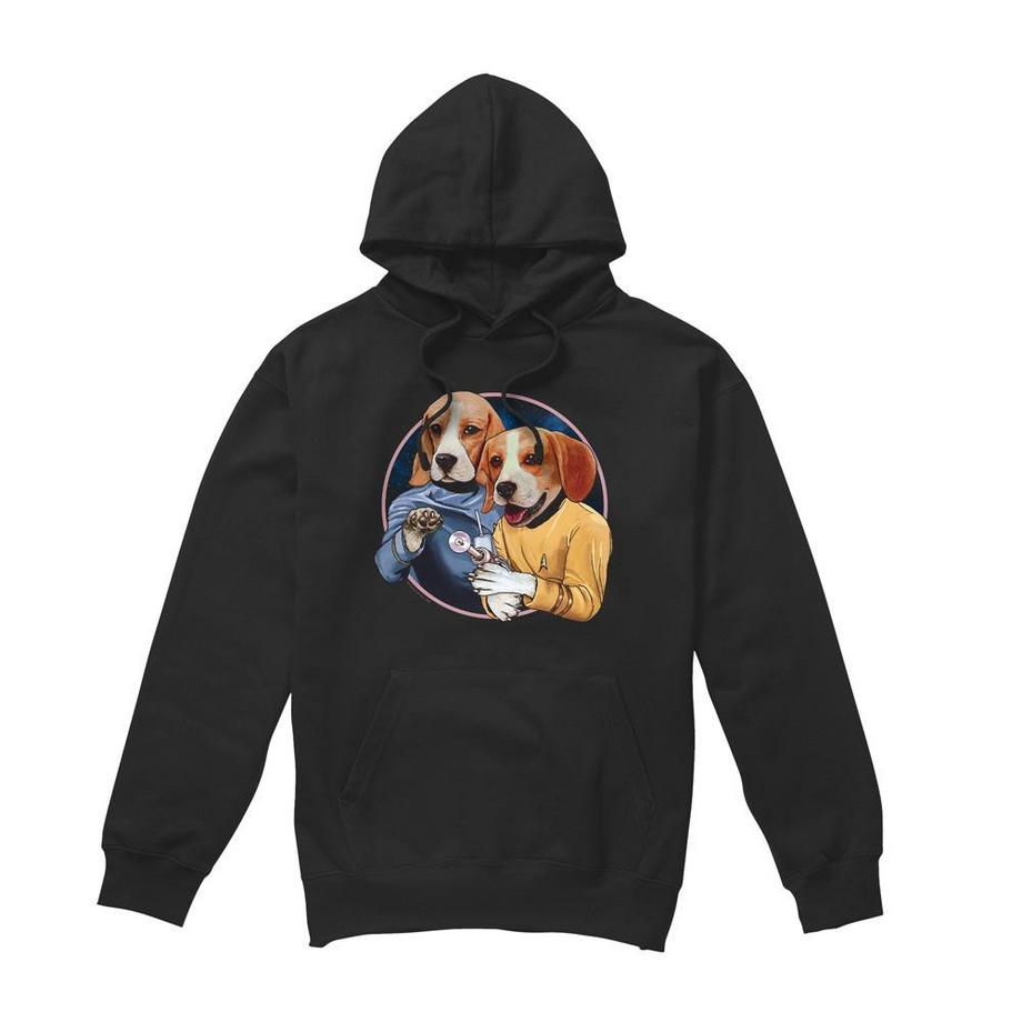 Star Trek Kapuzenpullover Hunde-Print  