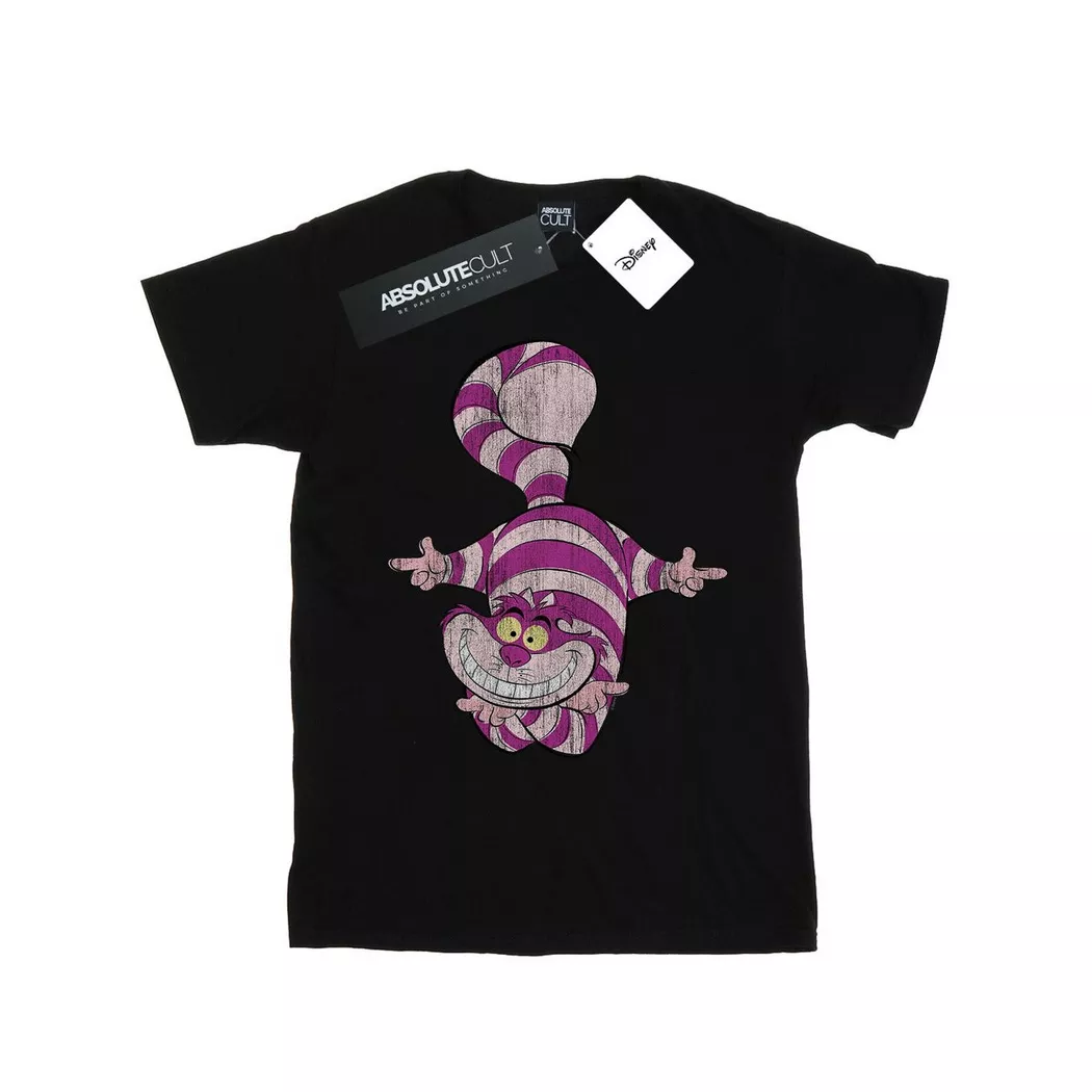 Disney - Alice in Wonderland TShirt, für Damen, Schwarz, Größe XL