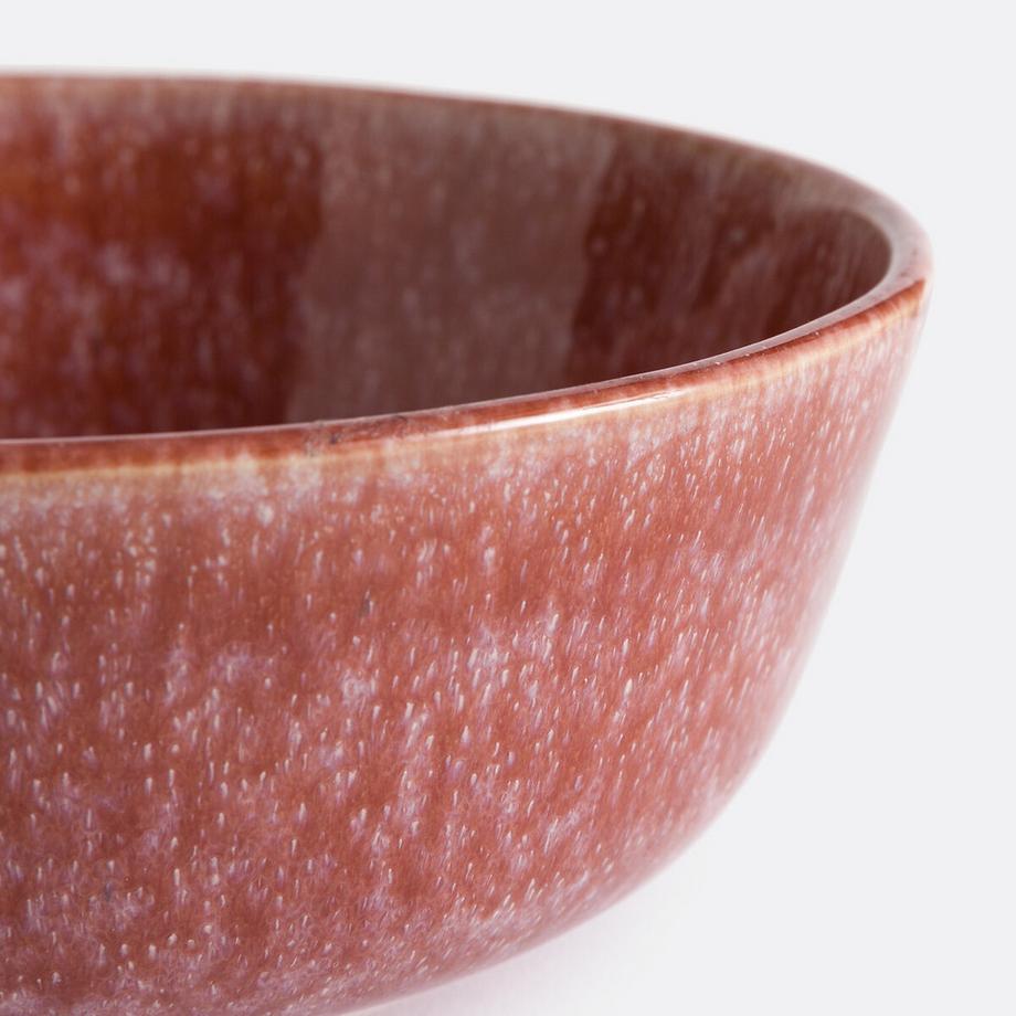 La Redoute Intérieurs Set aus 4 Schalen aus Steingut mit reaktiver Glasur  