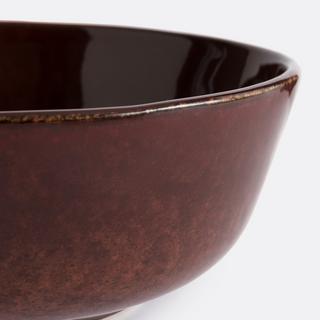 La Redoute Intérieurs Lot de 4 bols en grès émail réactif  