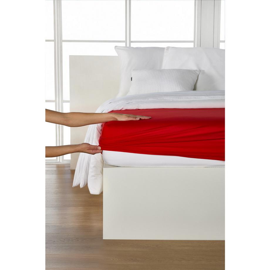 Living Home Lenzuolo con Angoli Elastan  