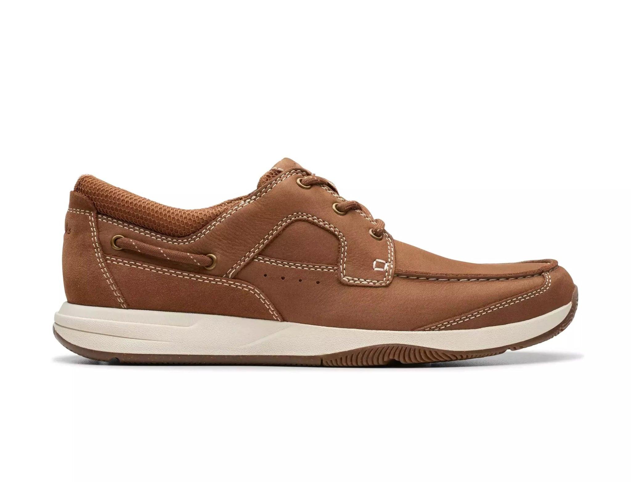 Clarks  Sailview Lace - Nubuk schnürschuh 