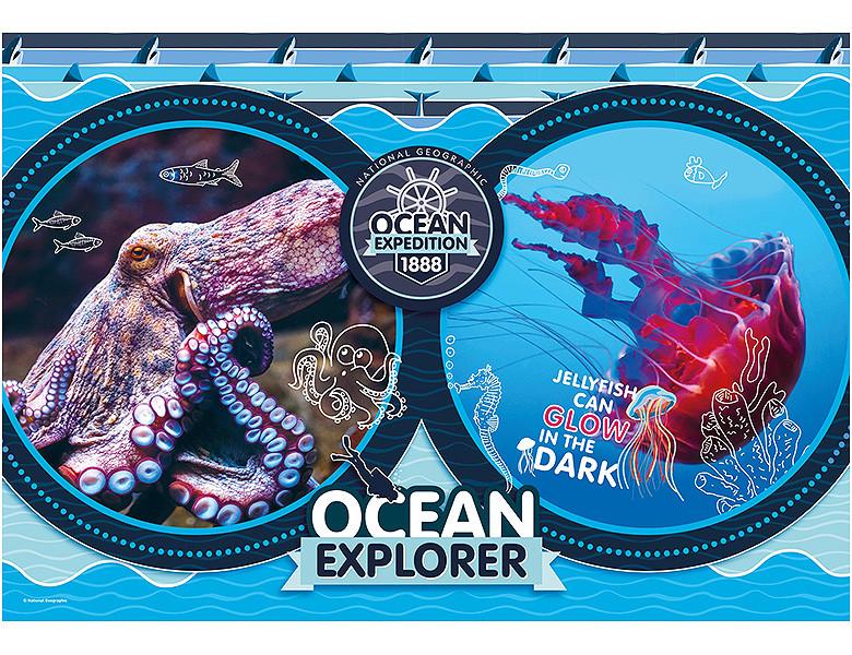 Clementoni  Puzzle Ocean Expedition (180Teile) 