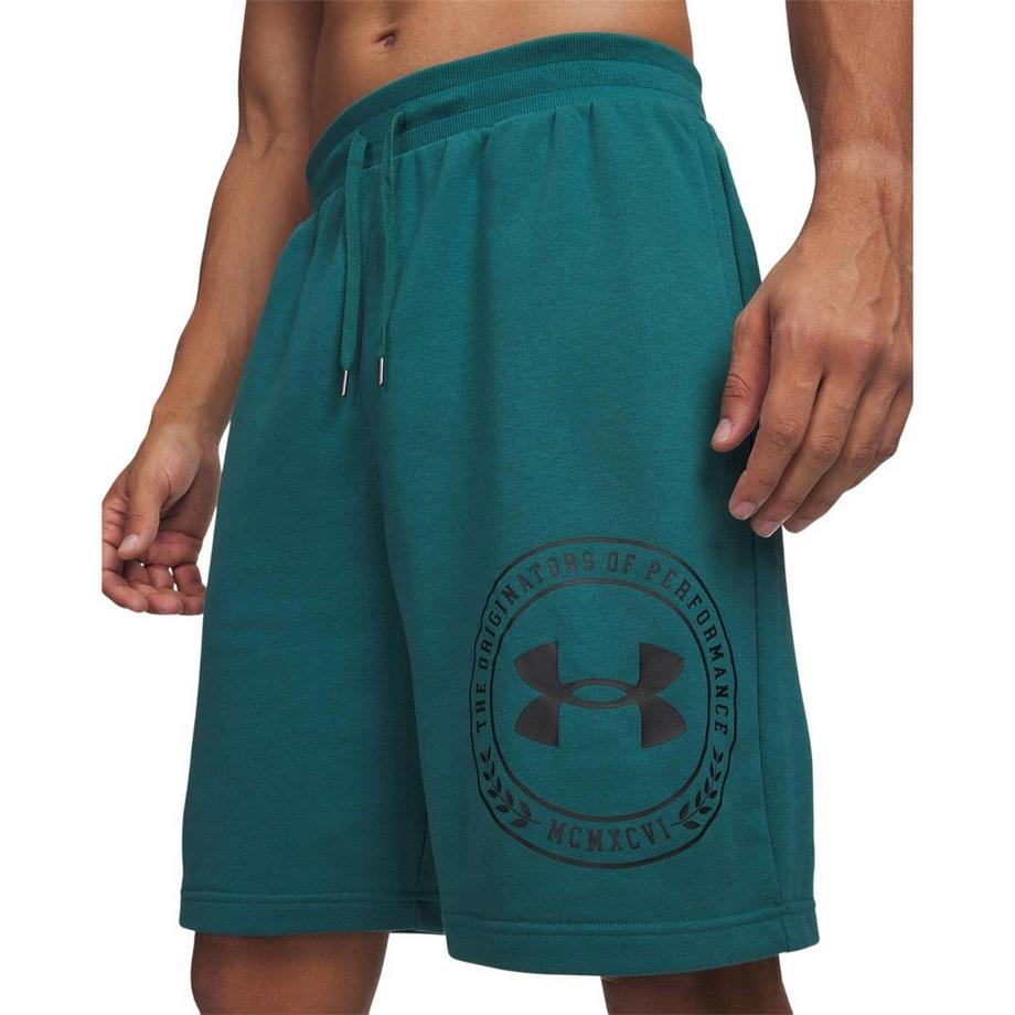 UNDER ARMOUR Rival Grafikdruck Fleece Shorts  