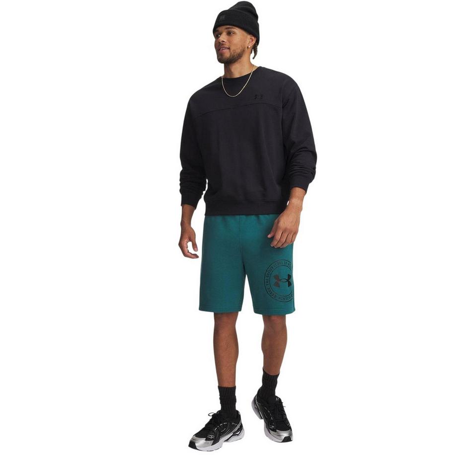 UNDER ARMOUR Rival Grafikdruck Fleece Shorts  