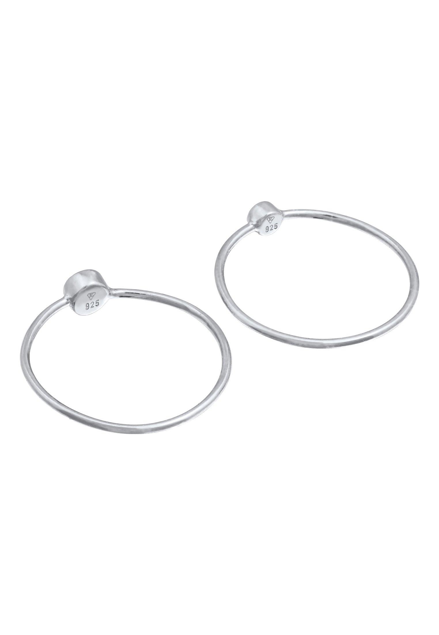 Elli  Ring 2Er Set Kristalle 