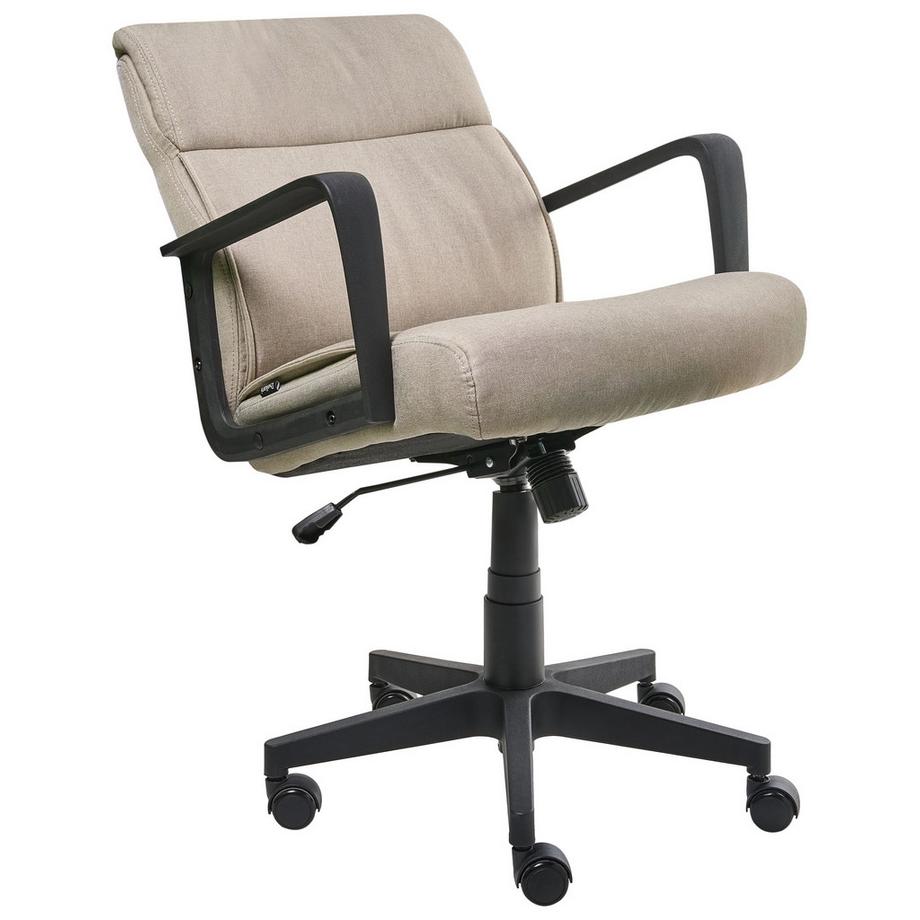 Beliani Chaise de bureau en Tissu Moderne BYRON  