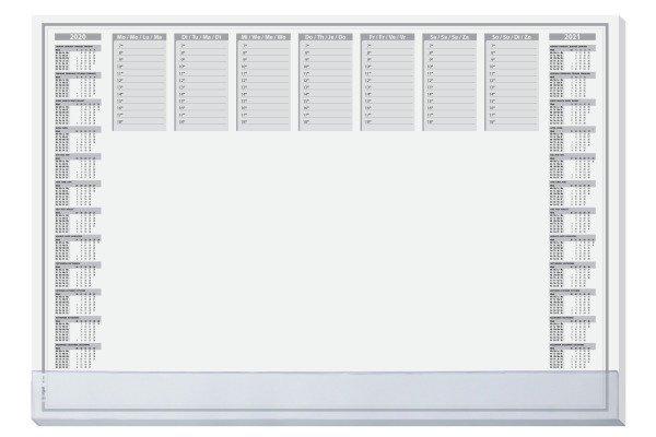 Sigel SIGEL Schreibunterlage,Protect HO366 transp.2-Jahr-Kal.40BL  