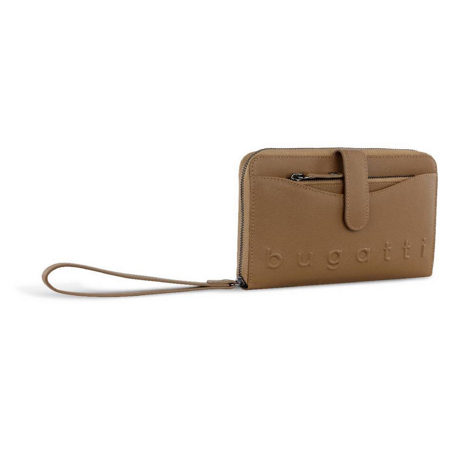 BUGATTI Daphne Portefeuille et Étui à Clés Cognac  