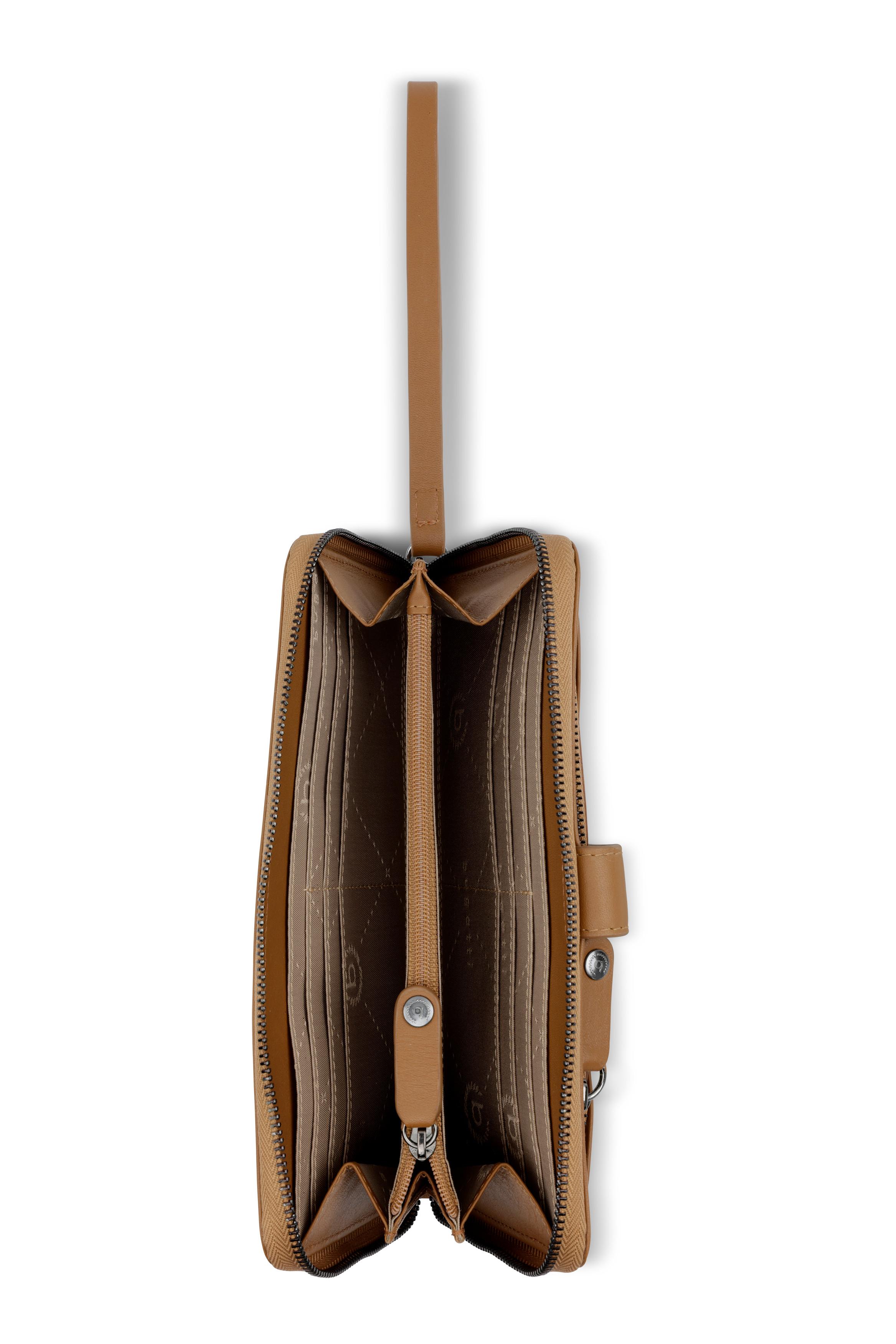 BUGATTI Daphne Geldbörse Schlüsseletui Cognac  