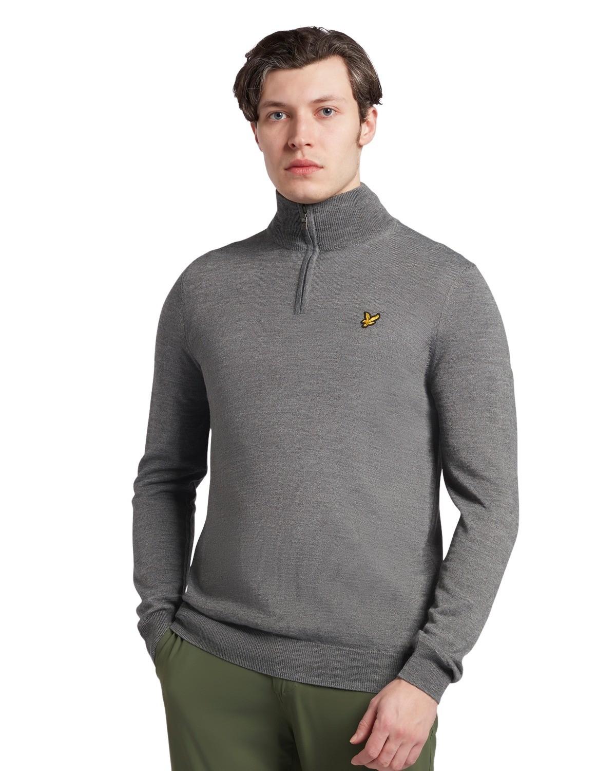 LYLE & SCOTT  pullover core 1/4 zip merino mix 