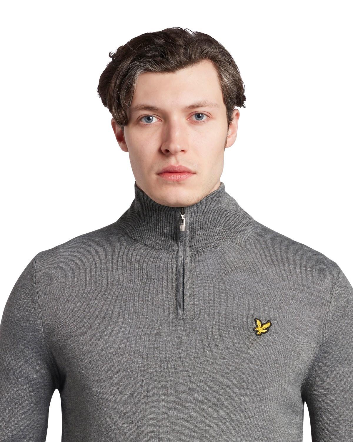 LYLE & SCOTT  pullover core 1/4 zip merino mix 