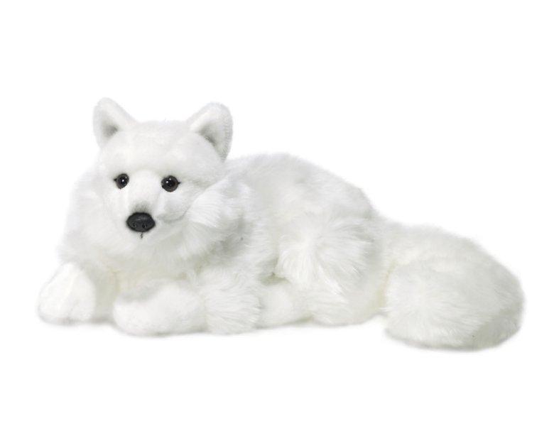 Image of Plüsch Polarfuchs liegend (25cm)
