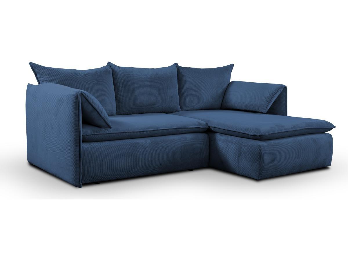 PASCAL MORABITO Ecksofa mit Schlaffunktion TEODORA von PASCAL MORABITO Kord Ecke rechts  