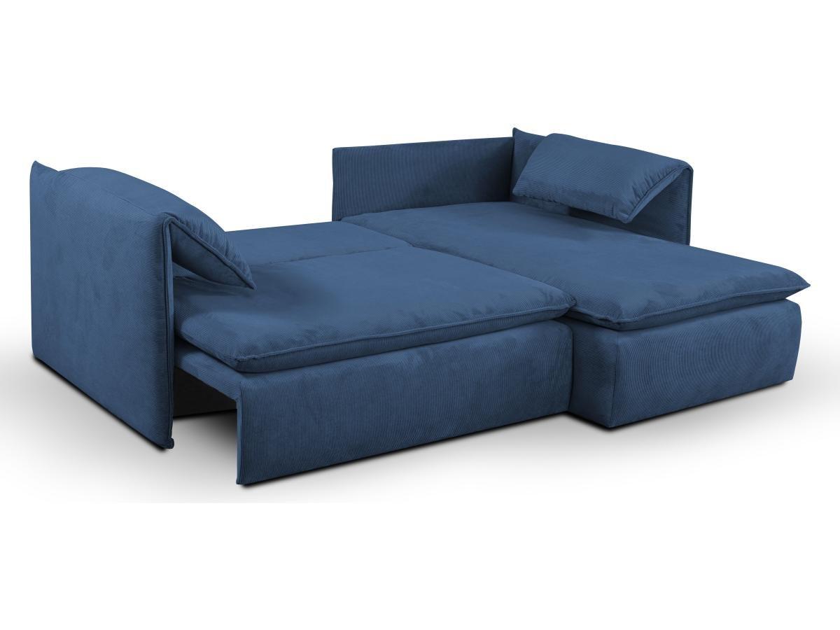 PASCAL MORABITO Ecksofa mit Schlaffunktion TEODORA von PASCAL MORABITO Kord Ecke rechts  