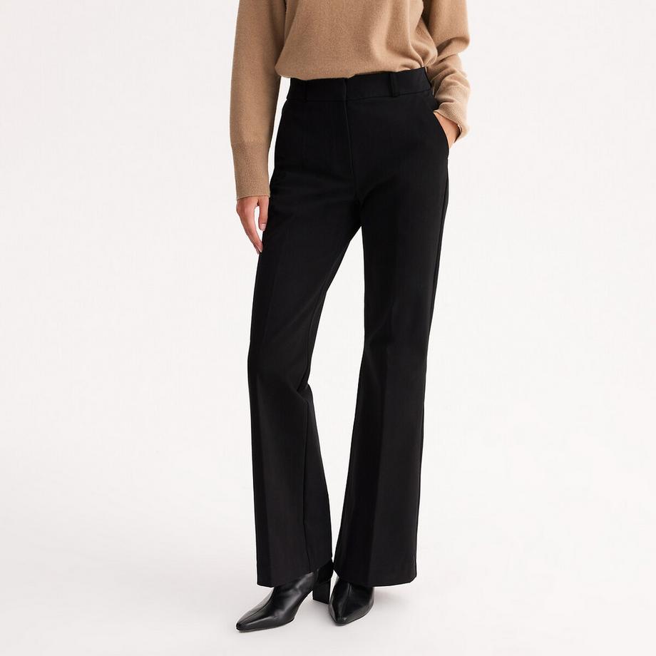 Pantalon forme bootcut