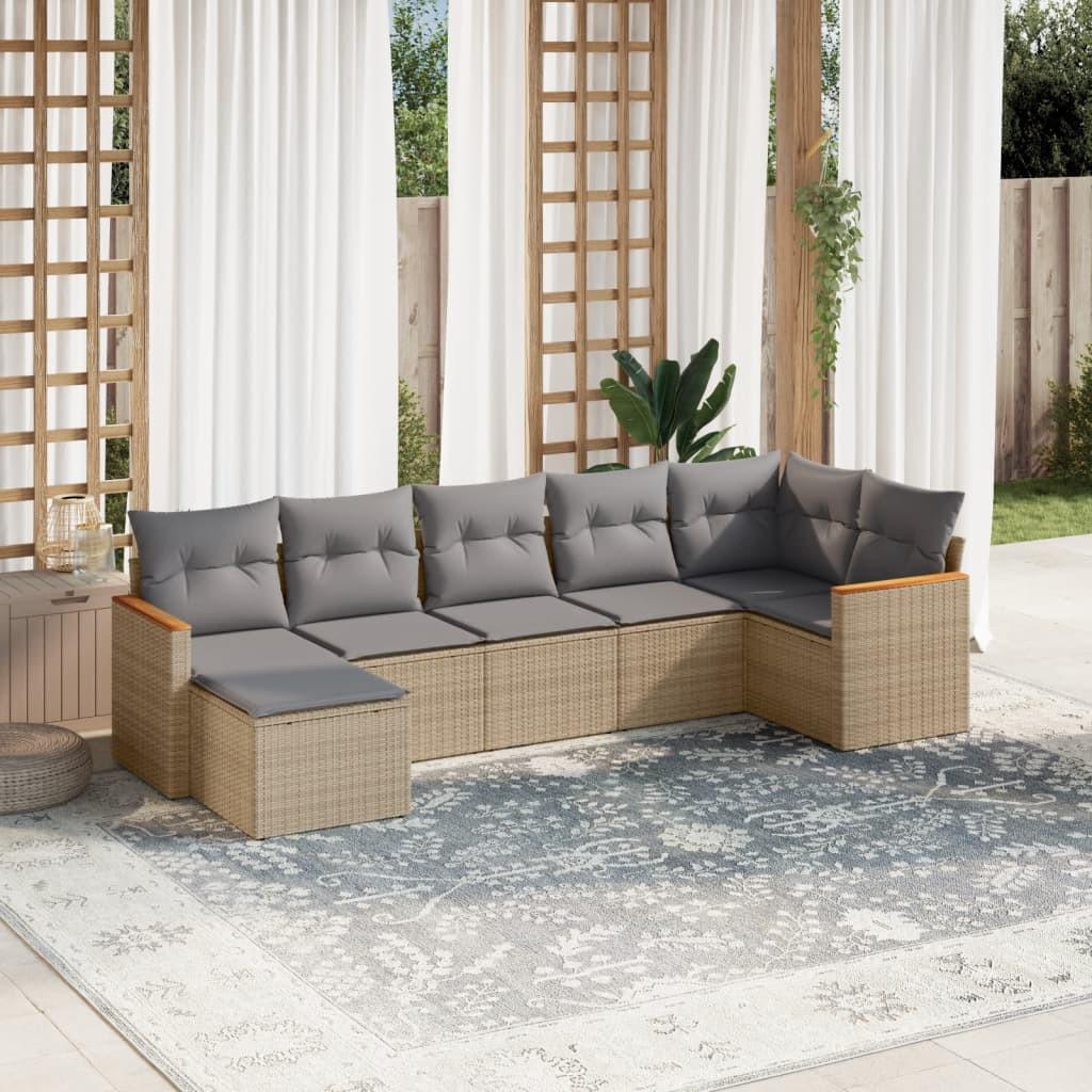 VidaXL Garten sofagarnitur poly-rattan  