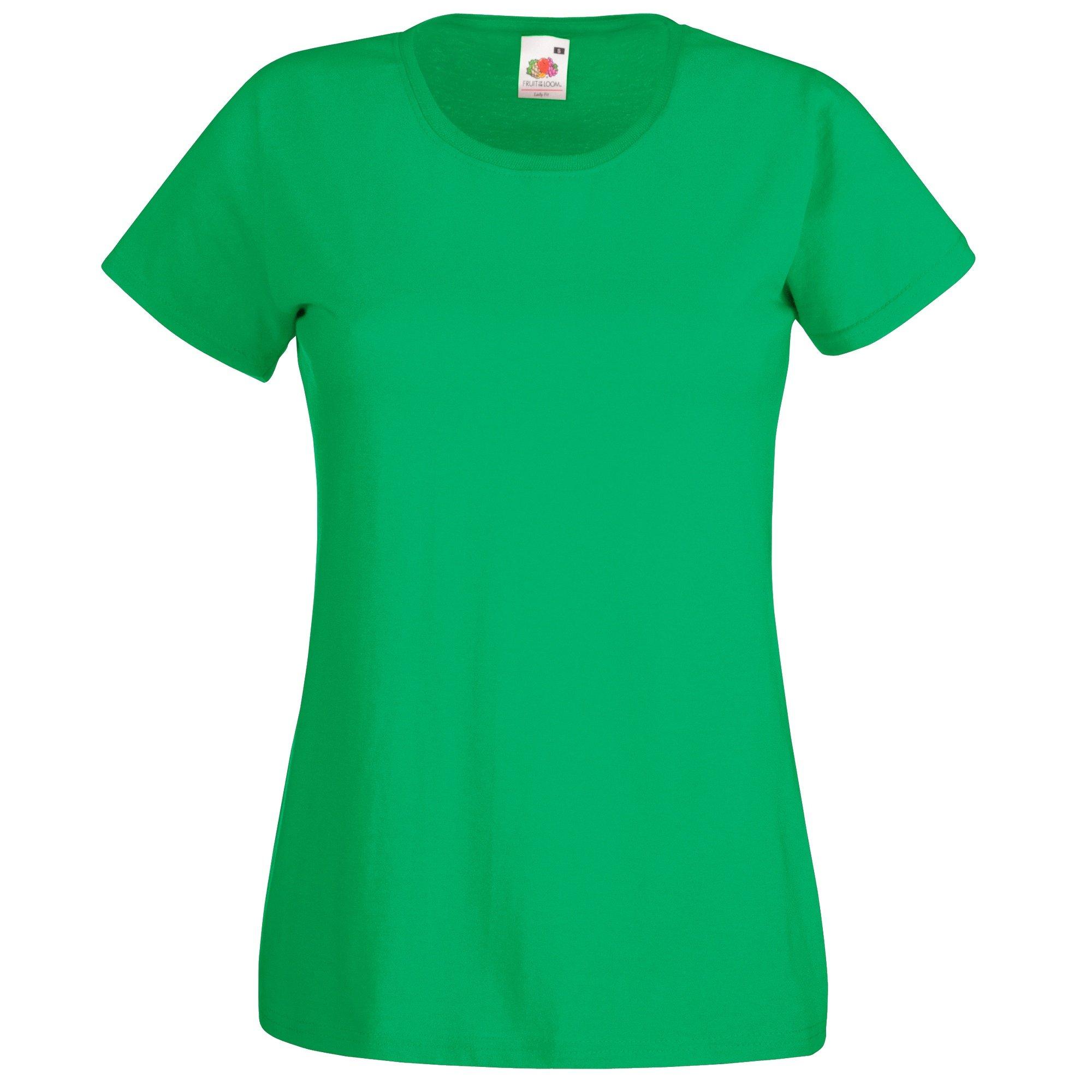 Image of Lady Fit T-shirt Damen Grün M