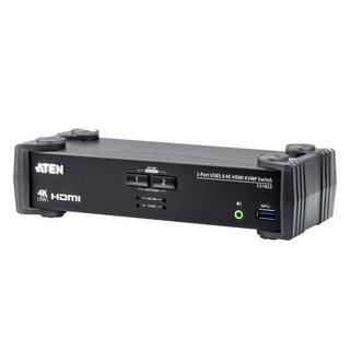 ATEN  2-Port USB 3.0 4K HDMI KVMP™ Switch mit Audio Mixer Modus 