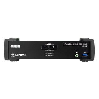 ATEN  2-Port USB 3.0 4K HDMI KVMP™ Switch mit Audio Mixer Modus 