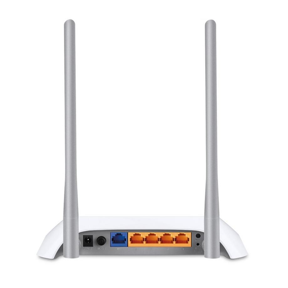 TP-Link  TL-MR3420 WLAN-Router Schnelles Ethernet Einzelband (2,4GHz) Schwarz, Weiß 
