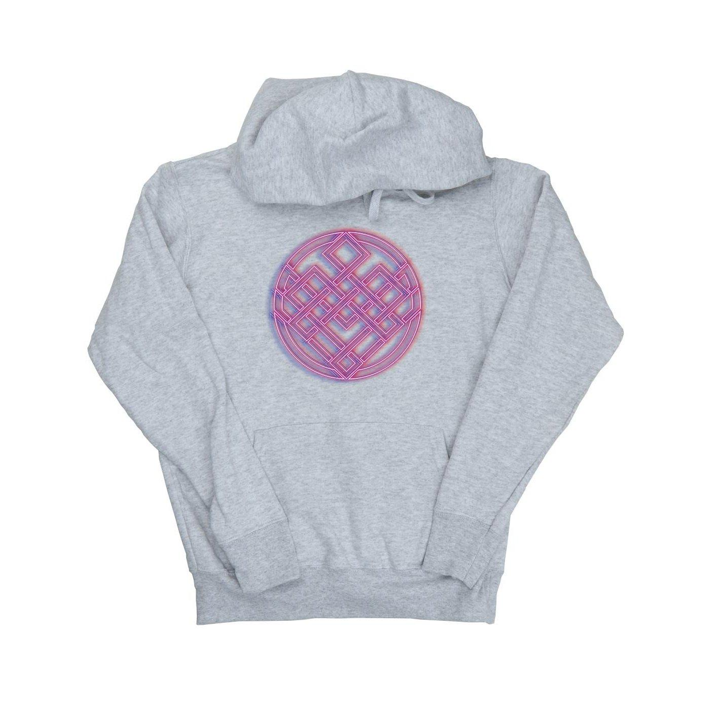 Image of Shangchi And The Legend Of The Ten Rings Neon Icon Kapuzenpullover Mädchen Grau 116