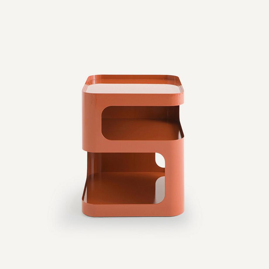 AM.PM Nachttisch Metall Stahl 2 Nischen  