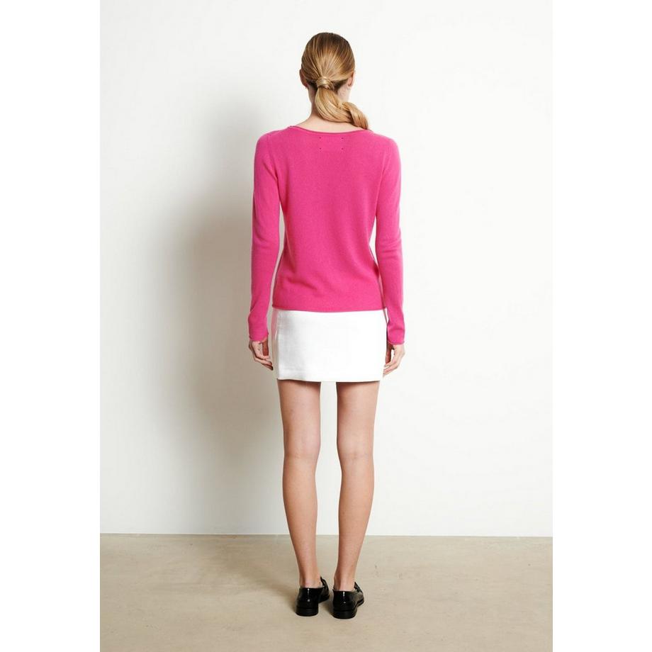 Studio Cashmere8 LILLY 5 Pull Col Bateau Cachemire  