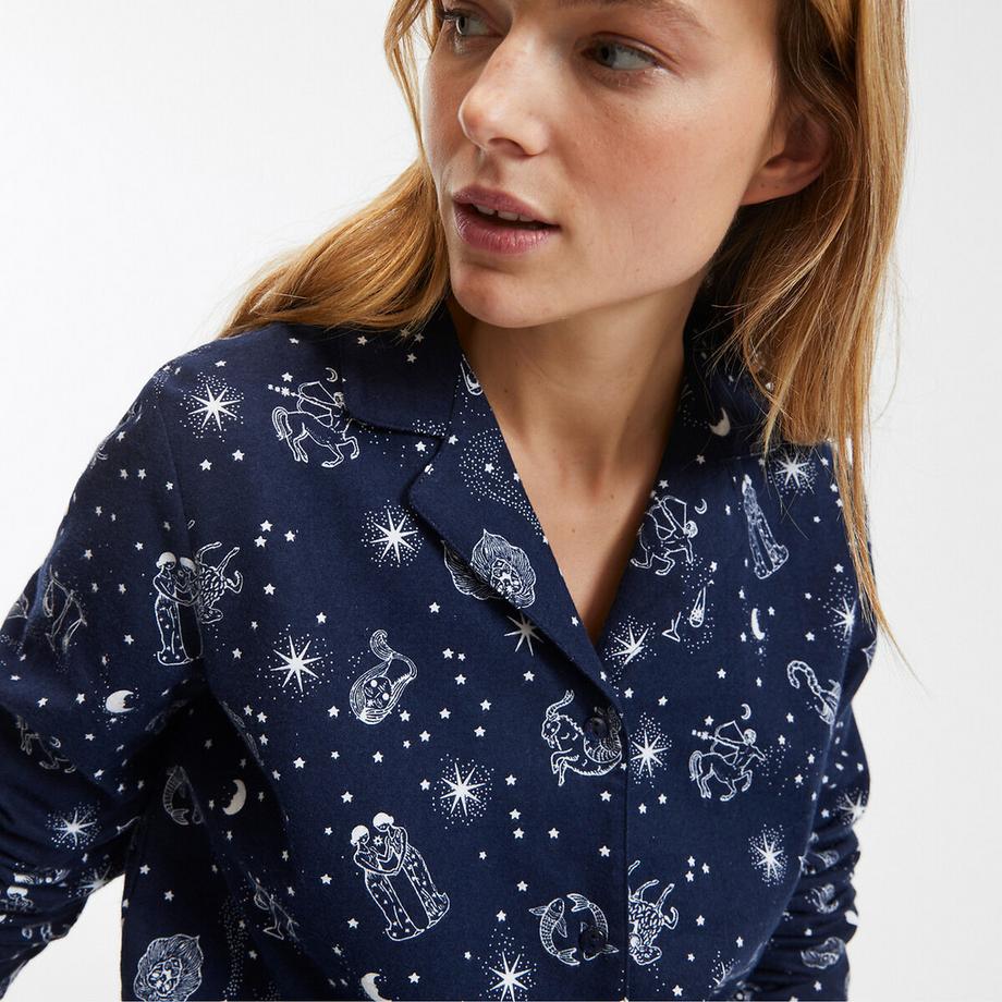 SO'HOME Pyjama Imprimé Manches Longues  