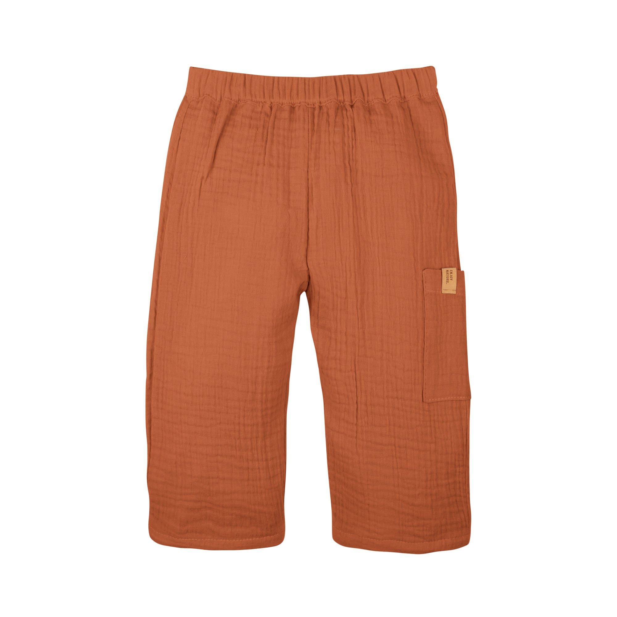 Image of Kinder Hose Karamell Unisex Braun 104