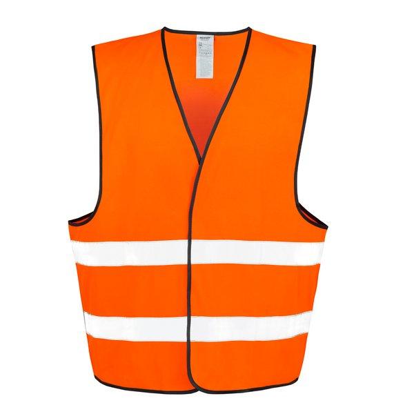 Image of Reflektierende Weste Hohe Sichtbarkeit Unisex Orange S