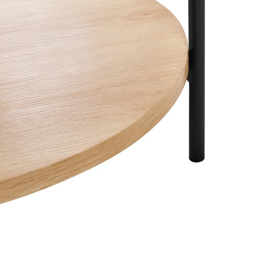 Beliani Beistelltisch aus MDF-Platte Minimalistisch LANDER  