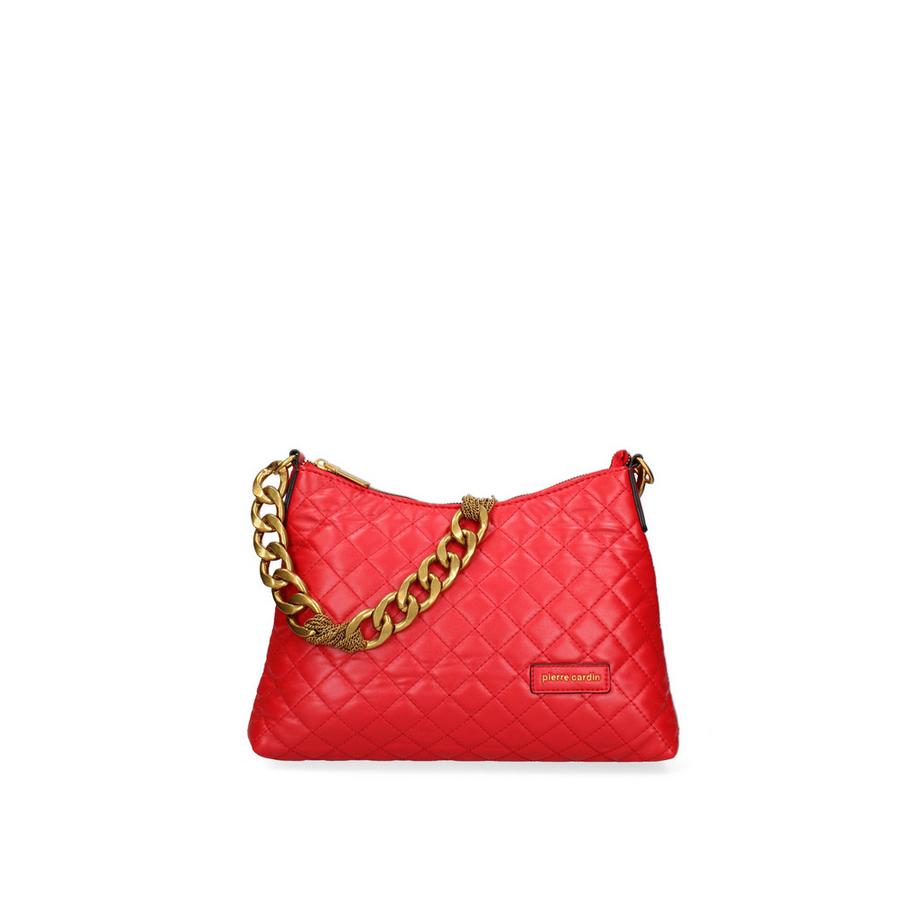 pierre cardin Gesteppte Umhängetasche mit Kettenriemen  