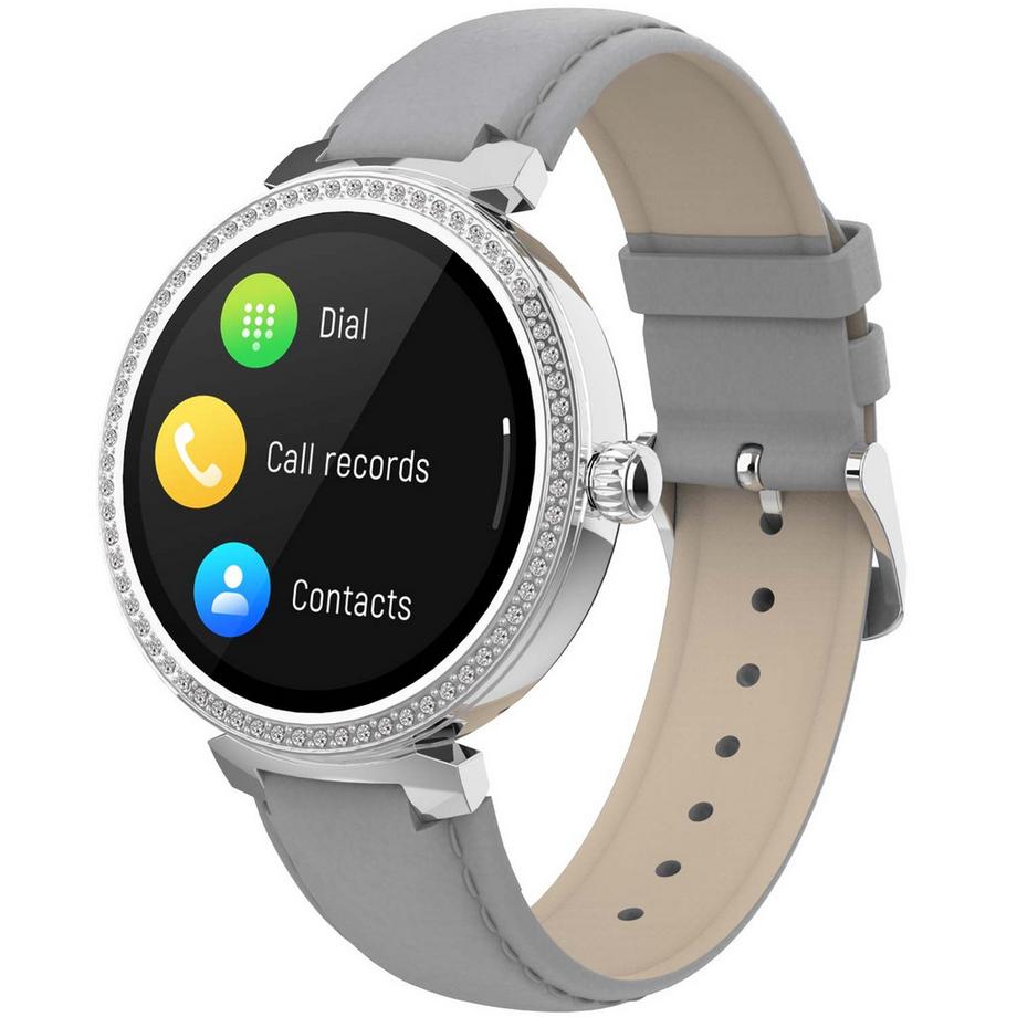 DENVER  SmartWatch Bluetooth SWC-342GR con sensore di frequenza cardiaca e ossigeno nel sangue 