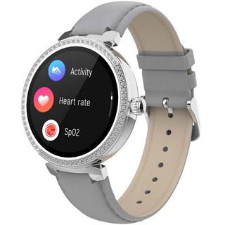DENVER  SmartWatch Bluetooth SWC-342GR con sensore di frequenza cardiaca e ossigeno nel sangue 