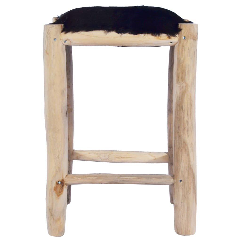 VidaXL Tabouret de bar bois  