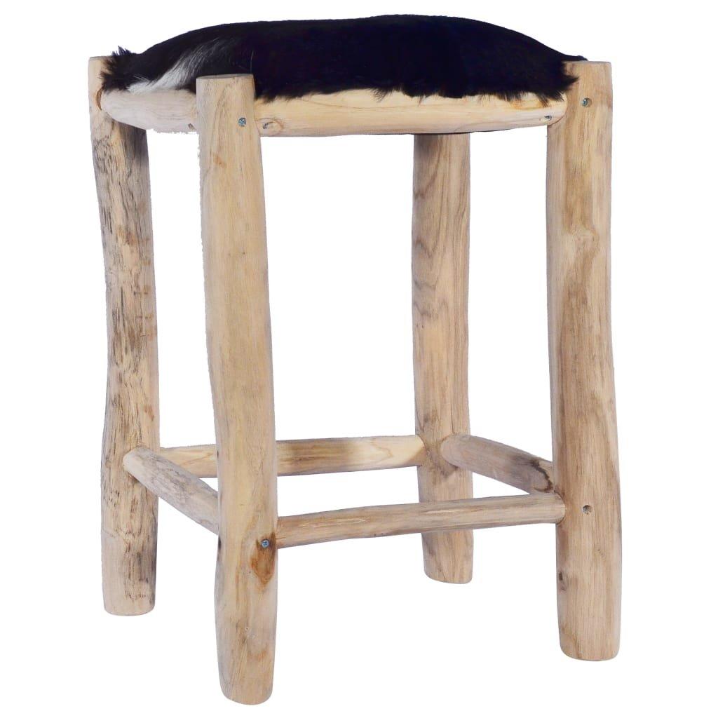 VidaXL Tabouret de bar bois  