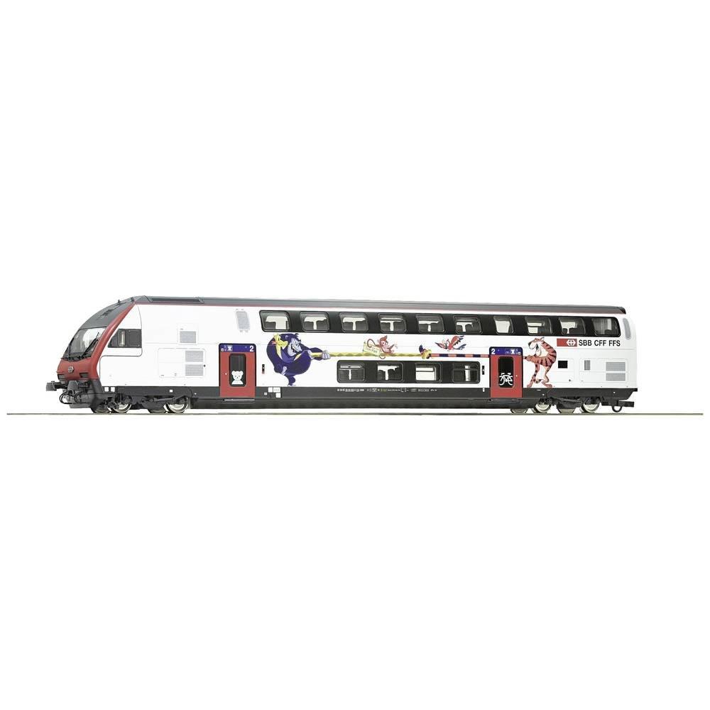 Image of H0 Doppelstock-Steuerwagen der SBB Multicolor