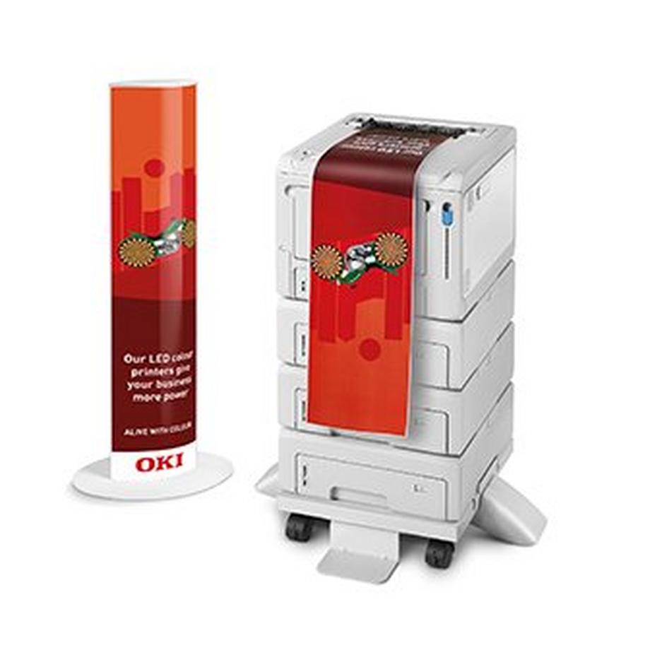 OKI  LED Farblaser C650dn, A4,USB/LAN 1200x1200dpi, Duplex, 35S./Min, 250+100 S. 