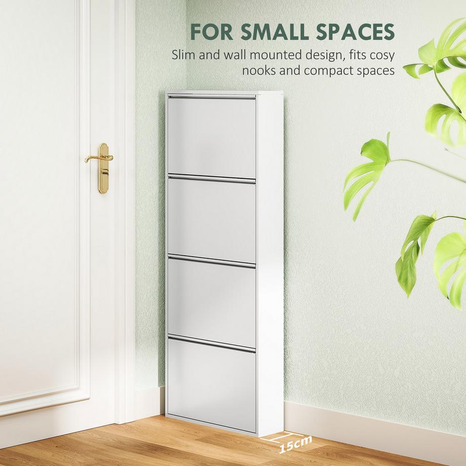 HOMCOM Meuble à chaussures  