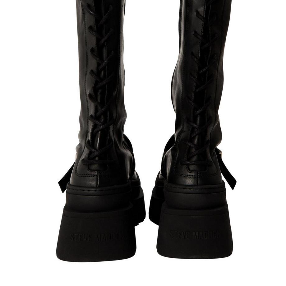 STEVE MADDEN Bottes Hauteur Genoux en Cuir  