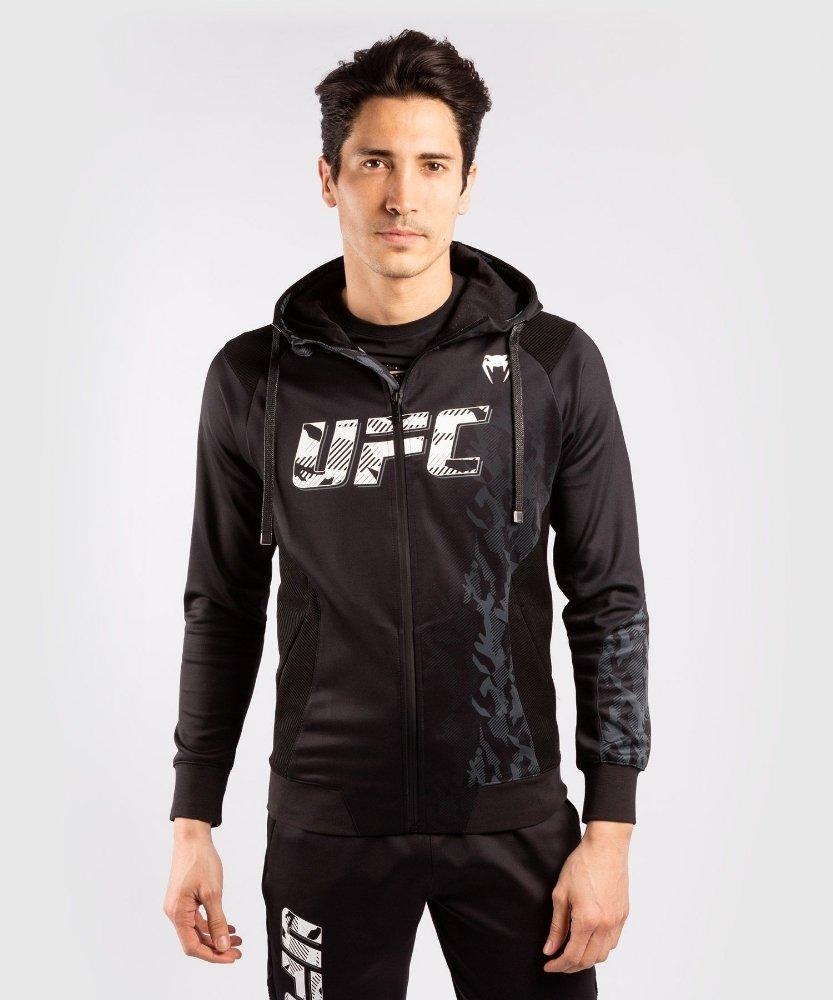 Image of Ufc Authentic Fight Week Kapuzenpullover Mit Reißverschluss Herren Schwarz S