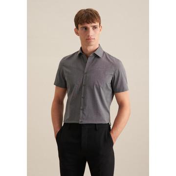 Business Hemd Slim Fit Kurzarm Uni